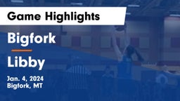 Bigfork  vs Libby  Game Highlights - Jan. 4, 2024