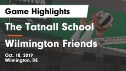 The Tatnall School vs Wilmington Friends Game Highlights - Oct. 10, 2019