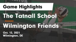 The Tatnall School vs Wilmington Friends  Game Highlights - Oct. 12, 2021