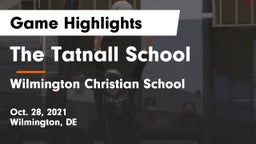 The Tatnall School vs Wilmington Christian School Game Highlights - Oct. 28, 2021