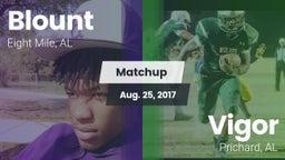 Matchup: Blount  vs. Vigor  2017