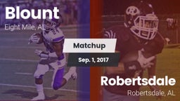 Matchup: Blount  vs. Robertsdale  2017