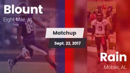 Matchup: Blount  vs. Rain  2017