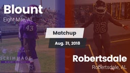 Matchup: Blount  vs. Robertsdale  2018