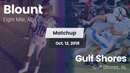 Matchup: Blount  vs. Gulf Shores  2018