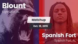 Matchup: Blount  vs. Spanish Fort  2019