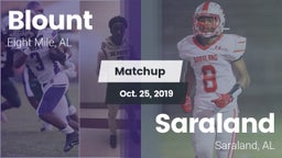 Matchup: Blount  vs. Saraland  2019