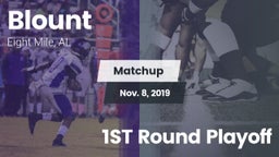 Matchup: Blount  vs. 1ST Round Playoff 2019