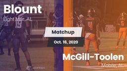 Matchup: Blount  vs. McGill-Toolen  2020