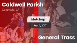 Matchup: Caldwell Parish vs. General Trass 2017
