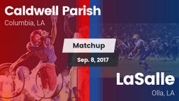Matchup: Caldwell Parish vs. LaSalle  2017