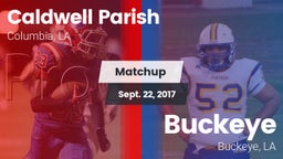 Matchup: Caldwell Parish vs. Buckeye  2017