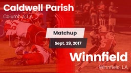 Matchup: Caldwell Parish vs. Winnfield  2017