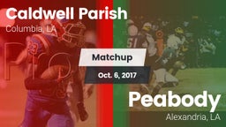 Matchup: Caldwell Parish vs. Peabody  2017