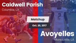 Matchup: Caldwell Parish vs. Avoyelles  2017