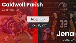 Matchup: Caldwell Parish vs. Jena  2017