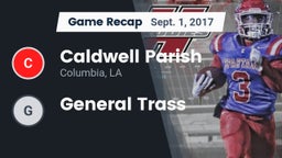 Recap: Caldwell Parish  vs. General Trass 2017