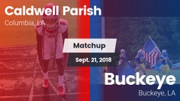 Matchup: Caldwell Parish vs. Buckeye  2018