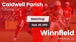 Matchup: Caldwell Parish vs. Winnfield  2018