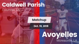 Matchup: Caldwell Parish vs. Avoyelles  2018