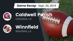 Recap: Caldwell Parish  vs. Winnfield  2019
