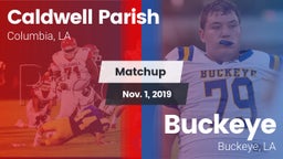 Matchup: Caldwell Parish vs. Buckeye  2019