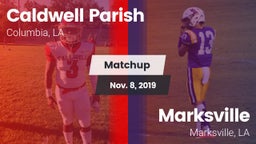 Matchup: Caldwell Parish vs. Marksville  2019