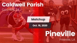 Matchup: Caldwell Parish vs. Pineville  2020