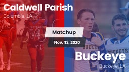 Matchup: Caldwell Parish vs. Buckeye  2020