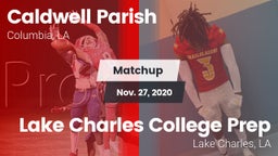 Matchup: Caldwell Parish vs. Lake Charles College Prep 2020