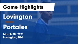 Lovington  vs Portales Game Highlights - March 30, 2021