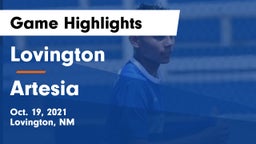 Lovington  vs Artesia  Game Highlights - Oct. 19, 2021