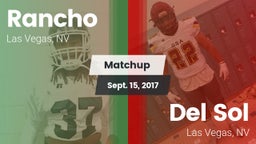 Matchup: Rancho  vs. Del Sol  2017