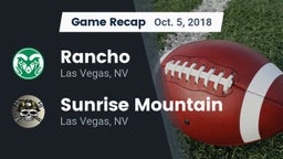 Recap: Rancho  vs. Sunrise Mountain  2018