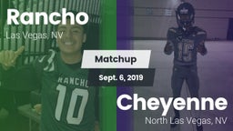 Matchup: Rancho  vs. Cheyenne  2019