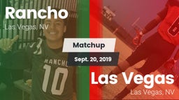Matchup: Rancho  vs. Las Vegas  2019