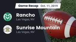 Recap: Rancho  vs. Sunrise Mountain  2019