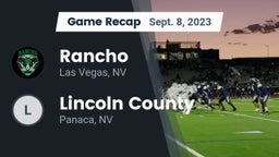 Recap: Rancho  vs. Lincoln County  2023