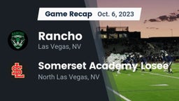 Recap: Rancho  vs. Somerset Academy Losee 2023