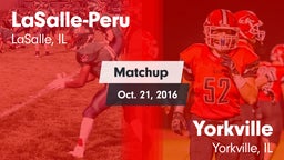 Matchup: LaSalle-Peru High vs. Yorkville  2016