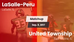 Matchup: LaSalle-Peru High vs. United Township 2017