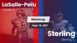 Matchup: LaSalle-Peru High vs. Sterling  2017