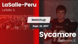 Matchup: LaSalle-Peru High vs. Sycamore  2017