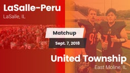 Matchup: LaSalle-Peru High vs. United Township 2018