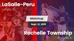 Matchup: LaSalle-Peru High vs. Rochelle Township  2018
