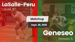 Matchup: LaSalle-Peru High vs. Geneseo  2018