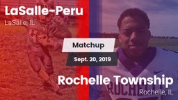 Matchup: LaSalle-Peru High vs. Rochelle Township  2019