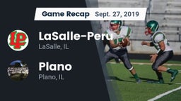 Recap: LaSalle-Peru  vs. Plano  2019