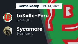 Recap: LaSalle-Peru  vs. Sycamore  2022