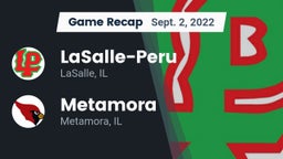Recap: LaSalle-Peru  vs. Metamora  2022